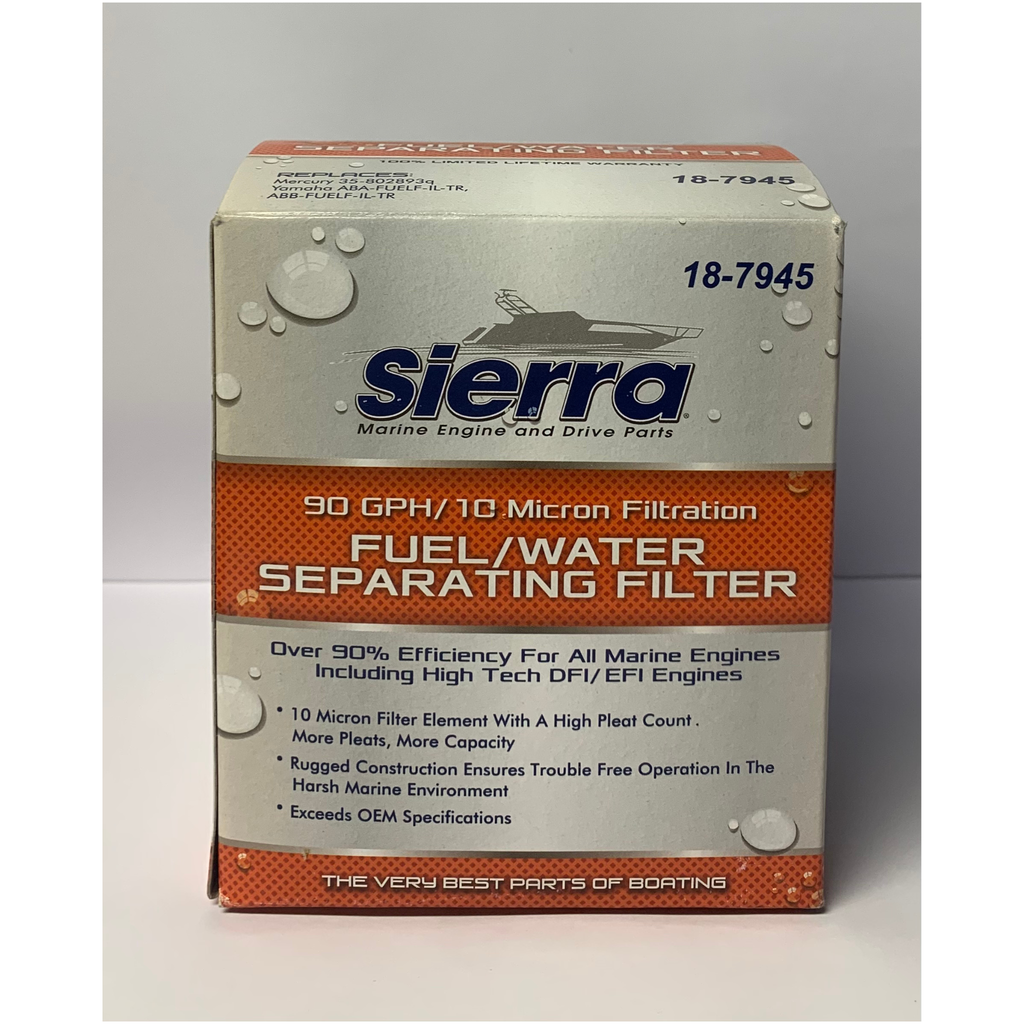 Filtre à essence 10 microns Sierra 18-7945