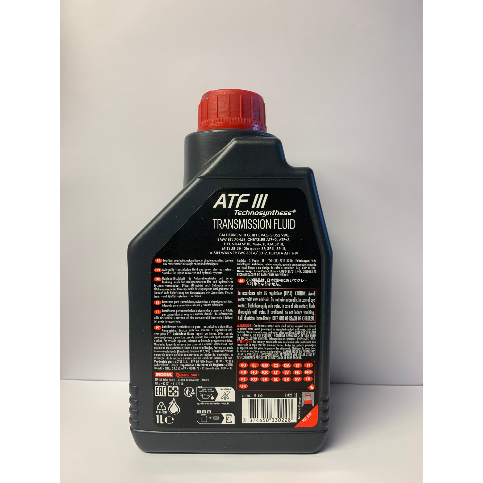 MOTUL ATFIII 111255 1L