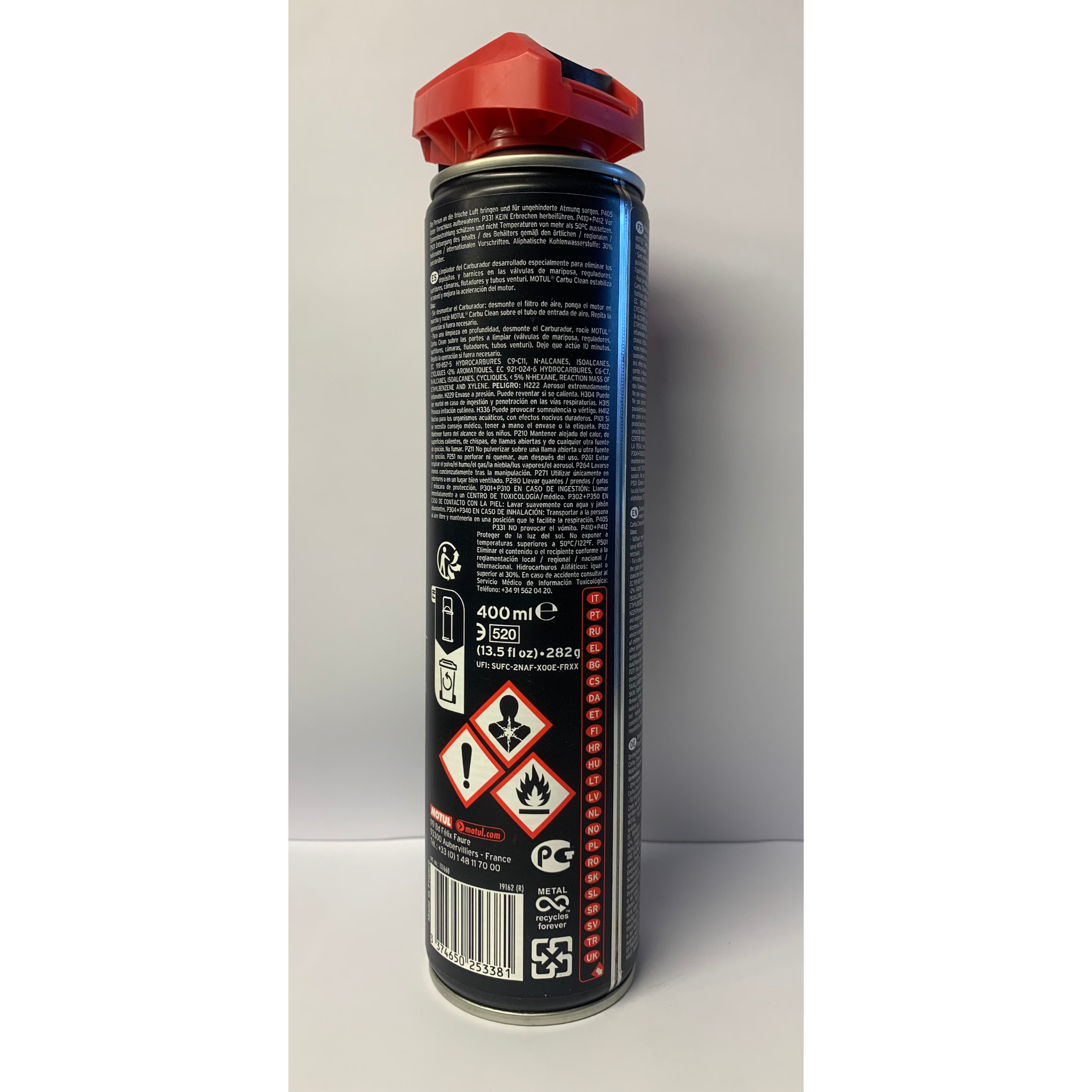 Nettoyant carburateur Motul Carburâtes Clean