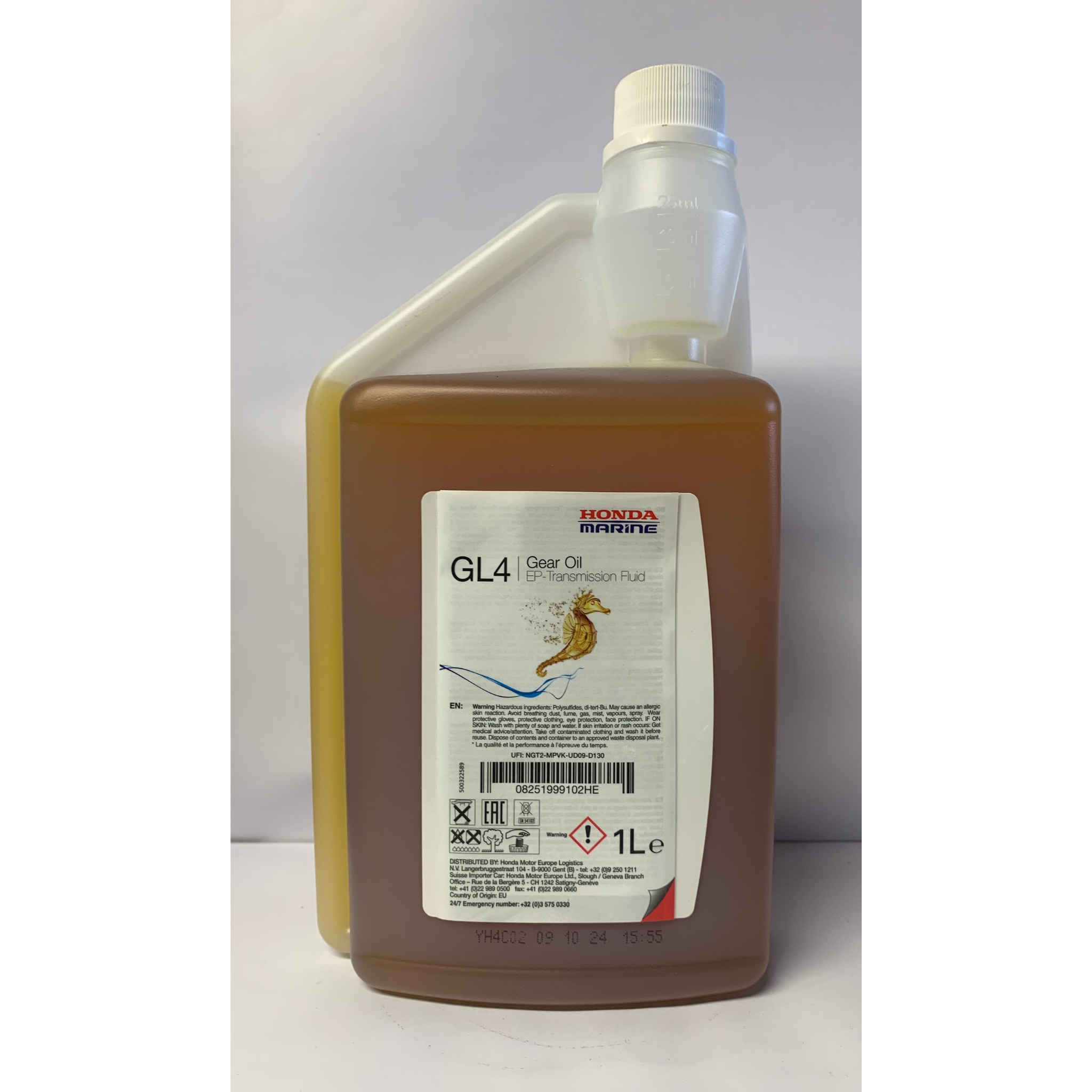 Honda 1L SAE90 Gear Oil Lubrifiant GL4