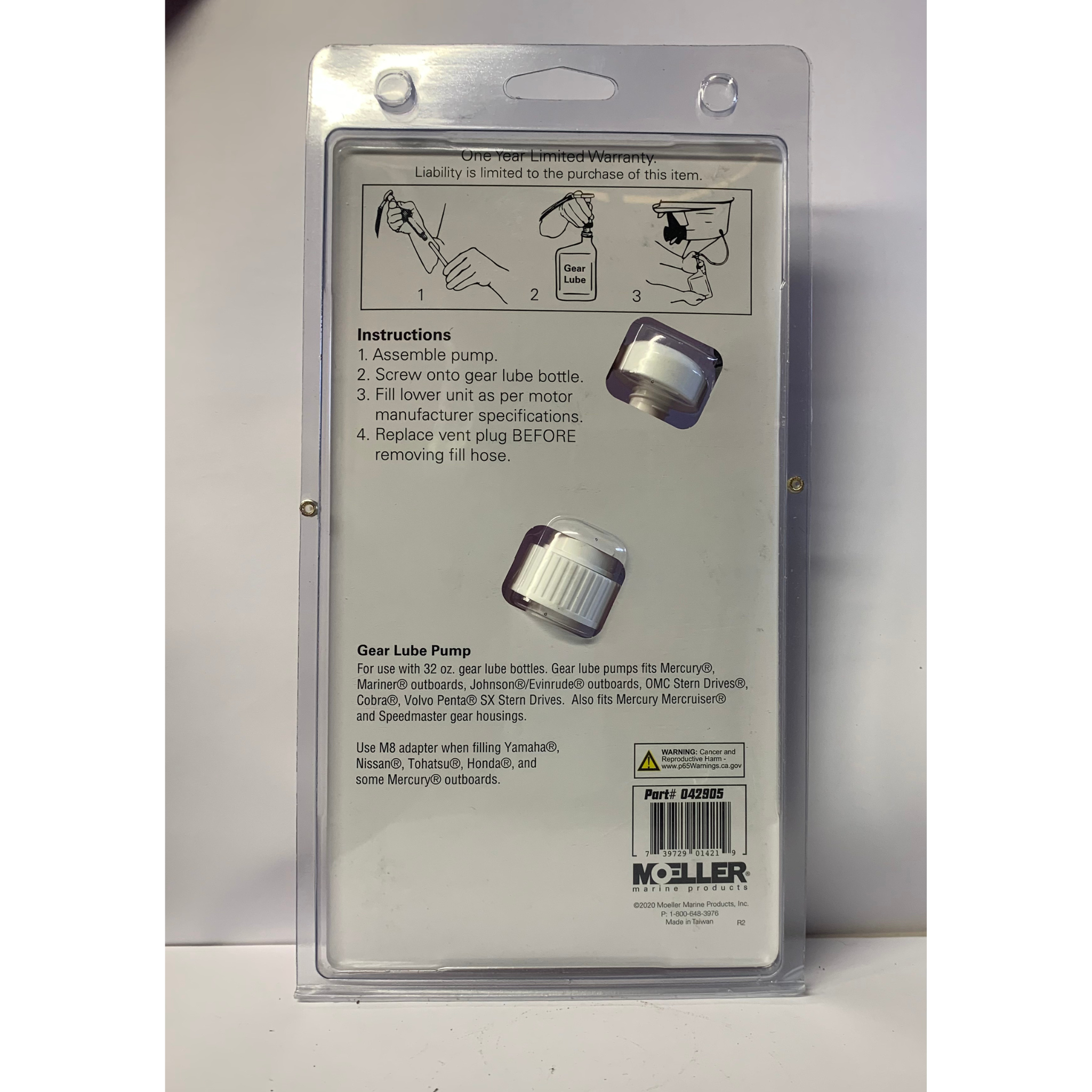 Pompe à huile embase Moeller