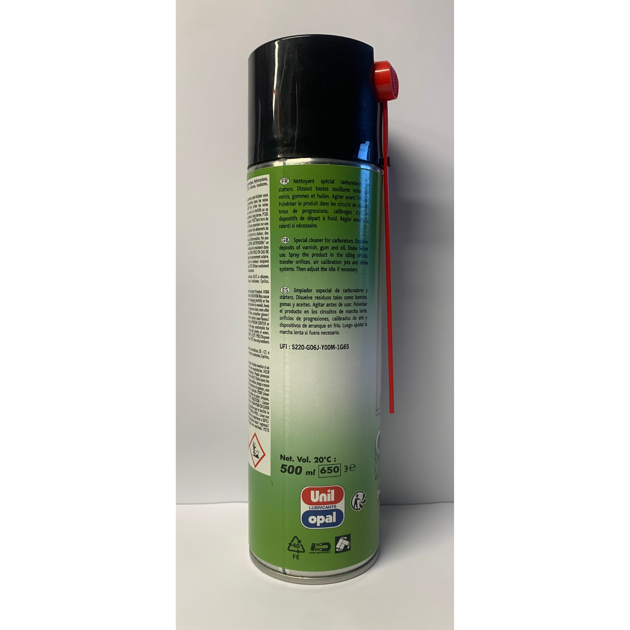 Nettoyant carburateur Unil Opal